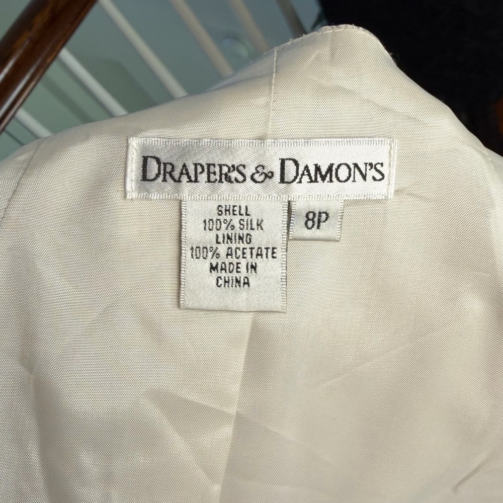 Elegant Silver Women's Blouse with Button Detailing - Picture 12 of 12